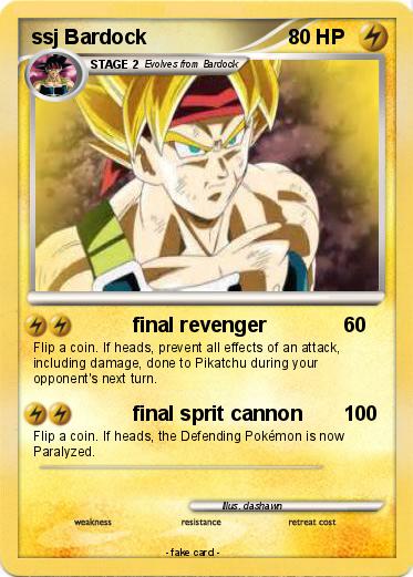 Pokemon ssj Bardock