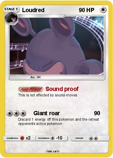 Pokemon Loudred