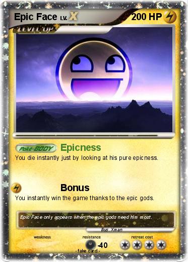Pokemon Epic Face