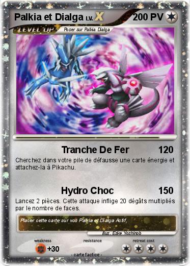 Pokemon Palkia et Dialga