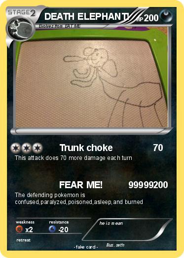 Pokemon DEATH ELEPHANT!