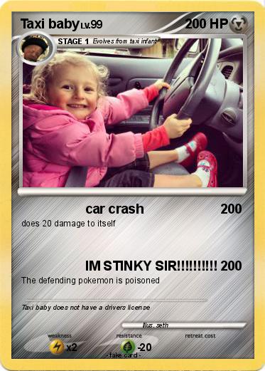 Pokemon Taxi baby