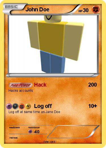 Pokemon John Doe