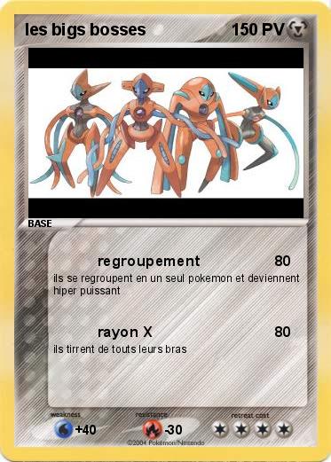 Pokemon les bigs bosses