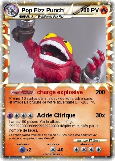 Pokemon Pop Fizz Punch