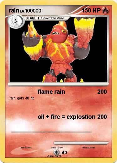 Pokemon rain
