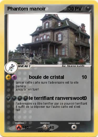 Pokemon Phantom manoir