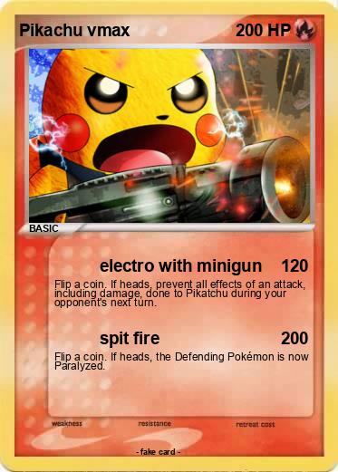 Pokemon Pikachu vmax