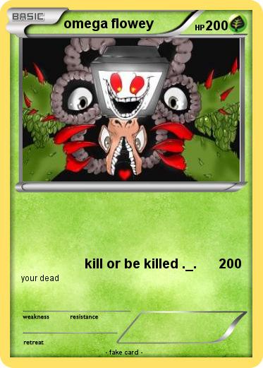 Pokemon omega flowey