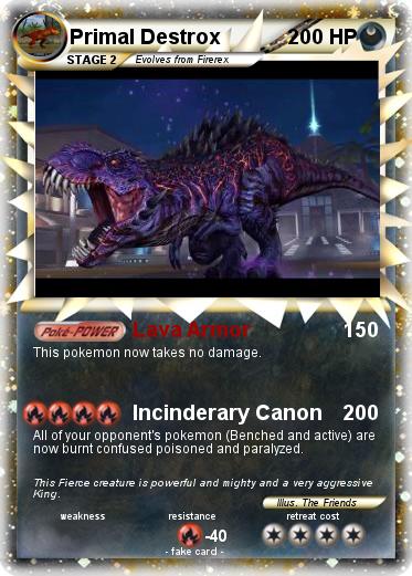 Pokemon Primal Destrox