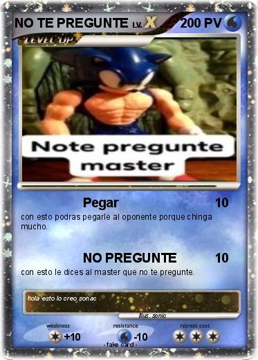 Pokemon NO TE PREGUNTE