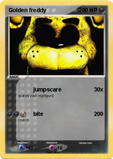 Pokemon Golden freddy