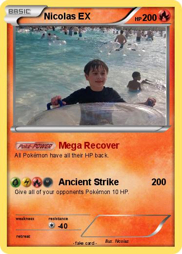 Pokemon Nicolas EX