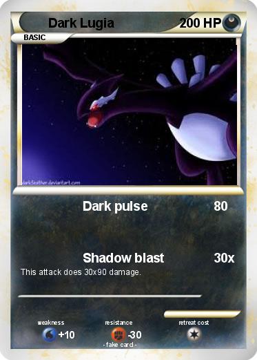 Pokemon Dark Lugia