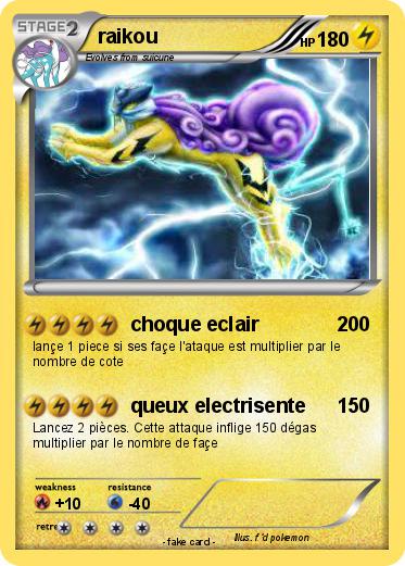 Pokemon raikou