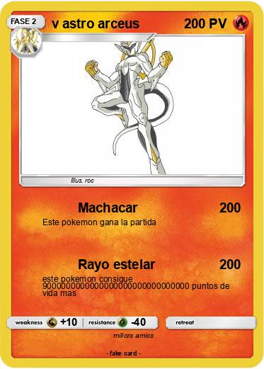 Pokemon v astro arceus