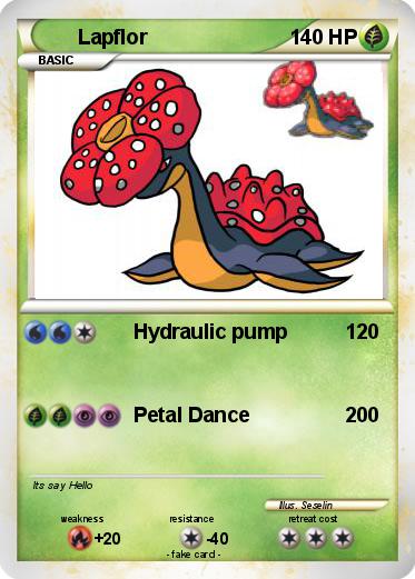 Pokemon Lapflor