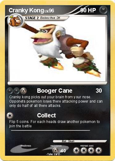 Pokemon Cranky Kong