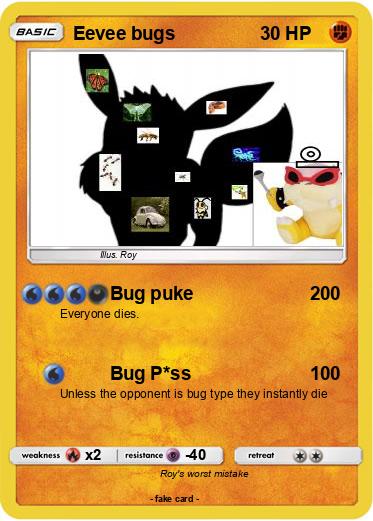 Pokemon Eevee bugs
