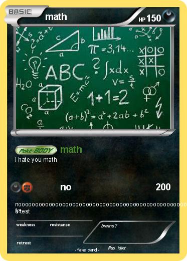 Pokemon math