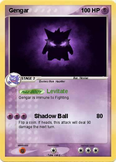 Pokemon Gengar