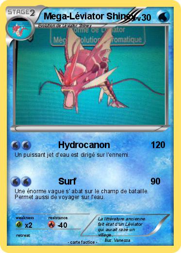 Pokemon Mega-Léviator Shiney