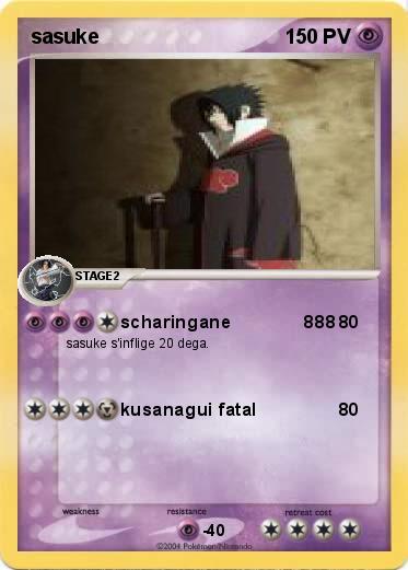 Pokemon sasuke