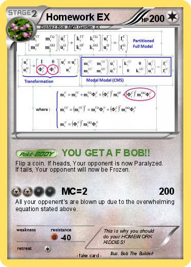 Pokemon Homework EX