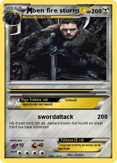 Pokemon ben fire storm