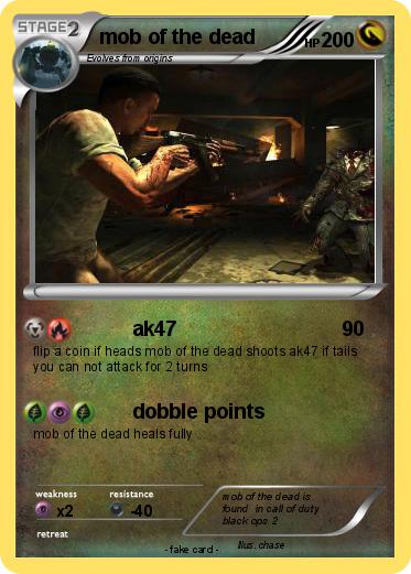 Pokemon mob of the dead