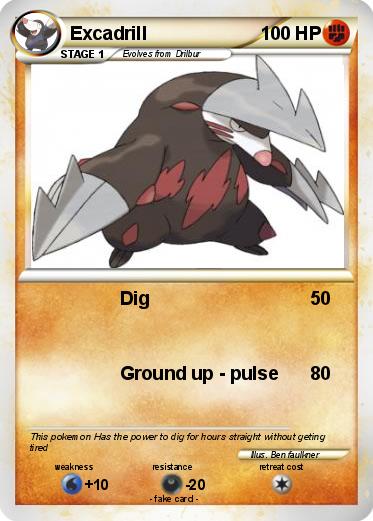 Pokemon Excadrill