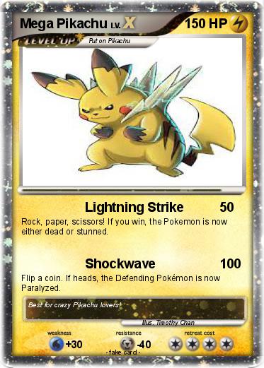 Pokemon Mega Pikachu