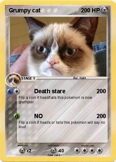Pokemon Grumpy cat