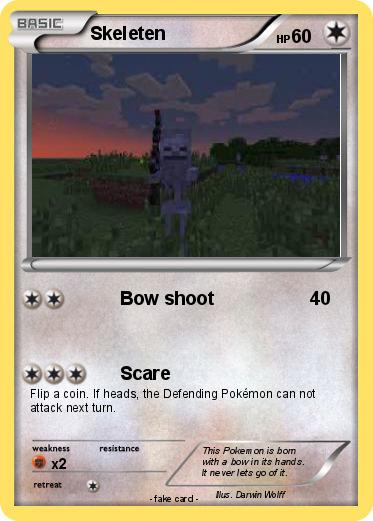 Pokemon Skeleten
