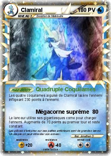 Pokemon Clamiral