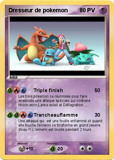 Pokemon Dresseur de pokemon