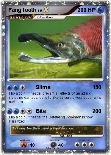 Pokemon Fang tooth