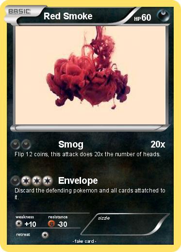 Pokemon Red Smoke