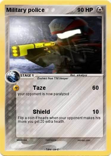 Pokemon Military police