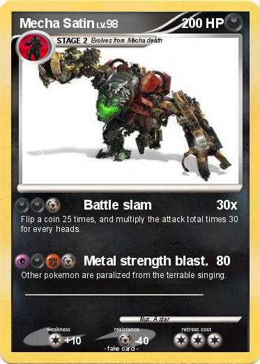 Pokemon Mecha Satin