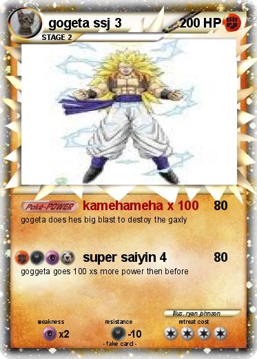 Pokemon gogeta ssj 3
