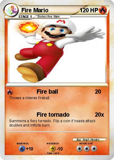 Pokemon Fire Mario