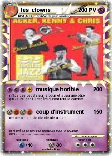 Pokemon les  clowns