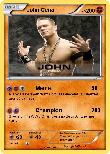Pokemon John Cena
