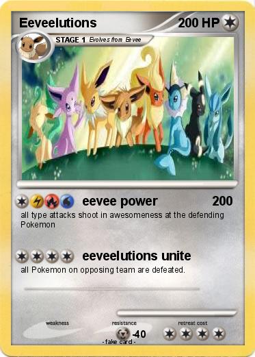Pokemon Eeveelutions