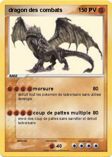 Pokemon dragon des combats