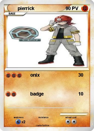 Pokemon pierrick