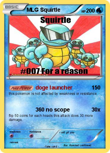 Pokemon MLG Squirtle