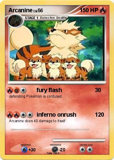 Pokemon Arcanine