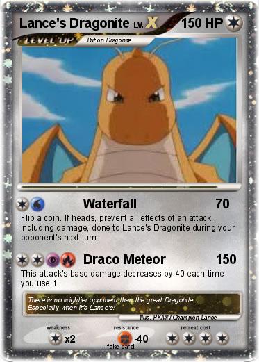 Pokemon Lance's Dragonite